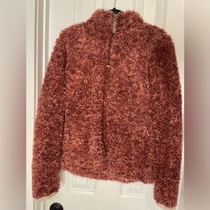 Weatherproof Women’s  Pullover Sherpa Sweater Size Small Warm and Cozy